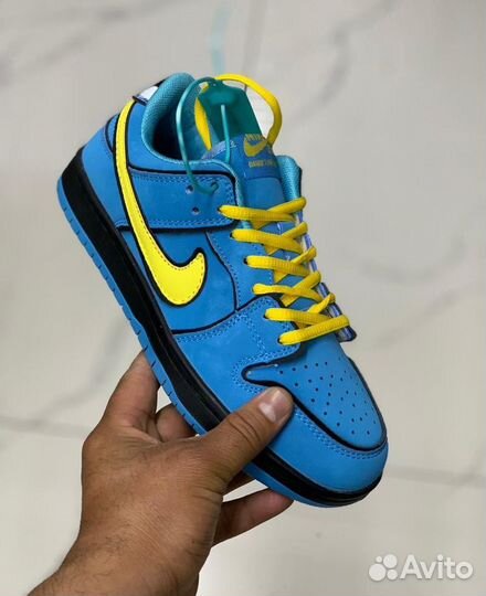 Кроссовки nike SB Dunk Low The Powerpuff Girls But