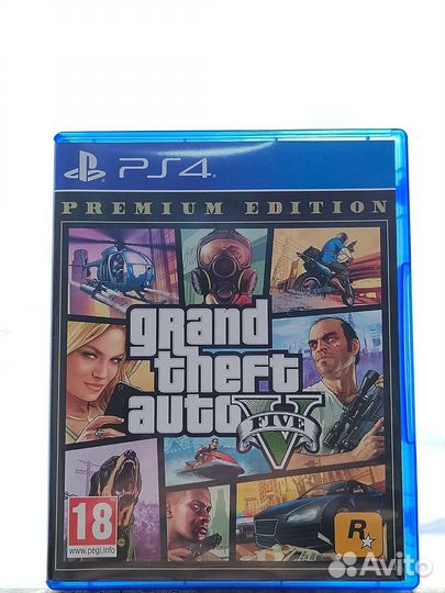 GTA 5 на ps4, игра на приставку