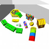Набор игровых модулей Веселые минутки на 35 м2, Москва