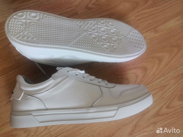 Кроссовки мужские кожаные