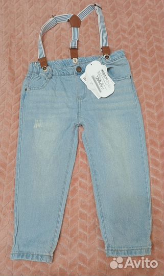 Джинсы для мальчика 92 новые
