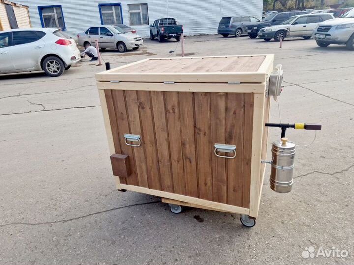 Коптильня холодного и горячего копчения 400-у