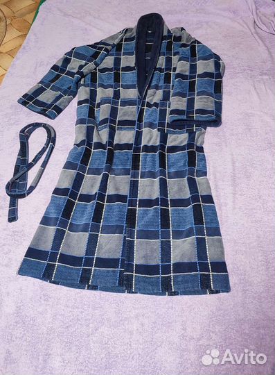 Мужской махровый халат