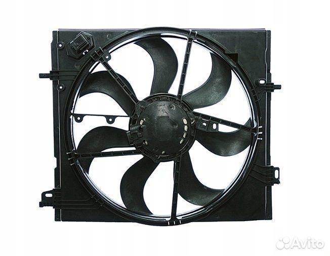 Вентилятор радиатора nissan qashqai 13