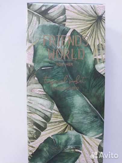 Женская туалетная вода Friends World for Her Tropi