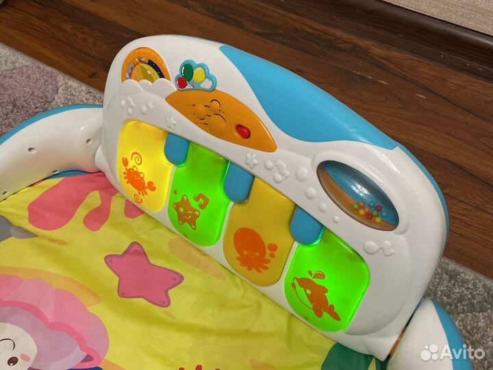 Развивающий коврик музыкальный пианино