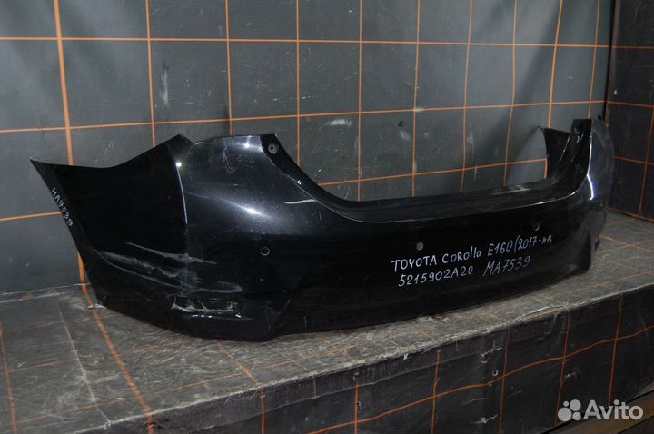 Бампер задний - Toyota Corolla E180