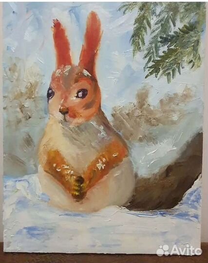 Картина Белочка