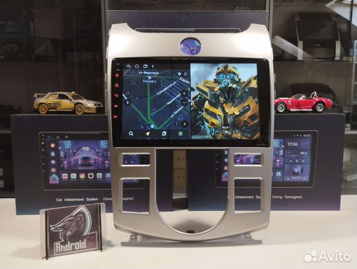 Магнитола Kia Cerato 2 Android IPS экран Новая