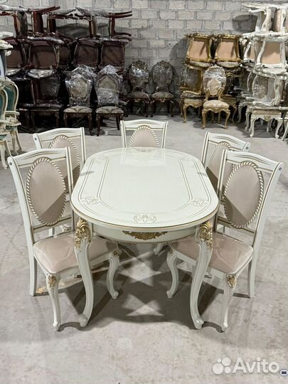 Стол, стулья набор. Доставка по всей России