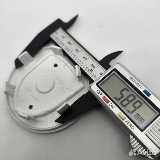 1шт колпак Porsche Cayenne 76мм серебро