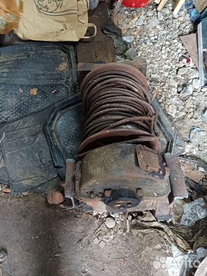 Лебедка автомобильная бу