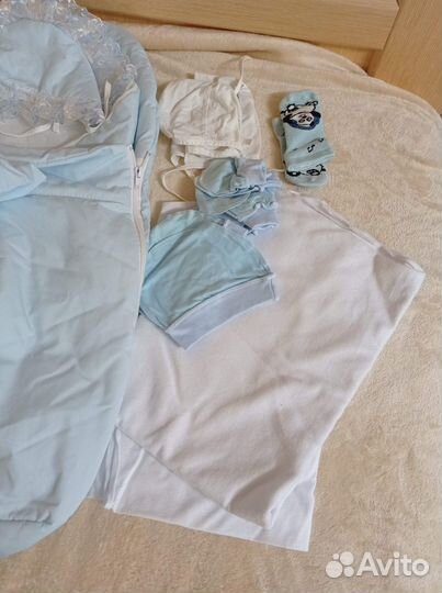 Конверт на выписку весна лето для мальчика