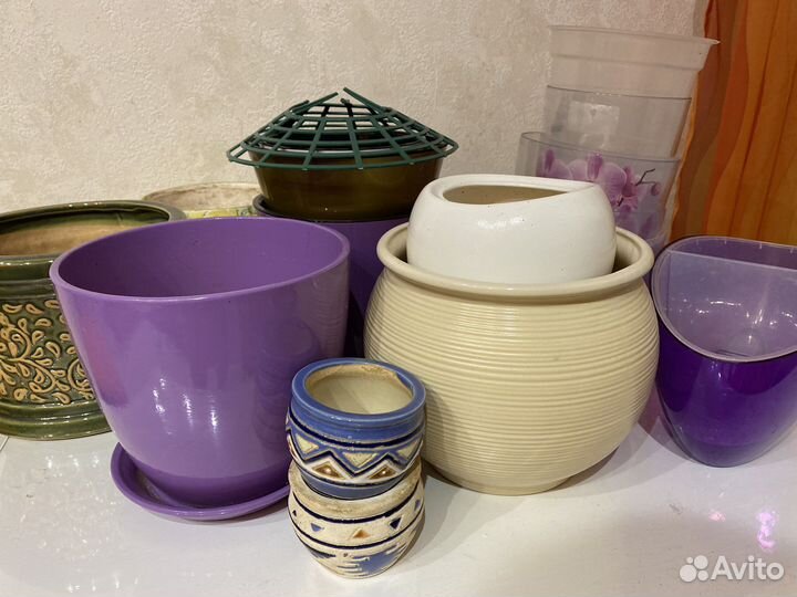 Горшки керамические и для орхидей