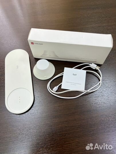 Беспроводное зарядное устройство с ночником Xiaomi