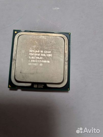 Процессор intel pentium E2160 775 сокет