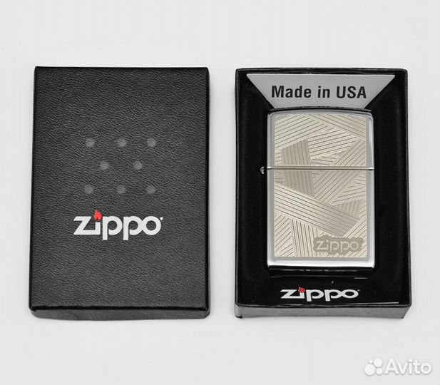 Зажигалка Zippo 24943 Tied Up Zippo Logo Оригинал