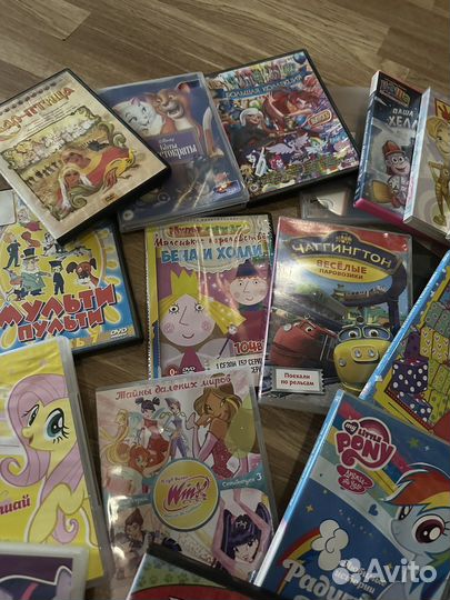 Dvd диски мультфильмы