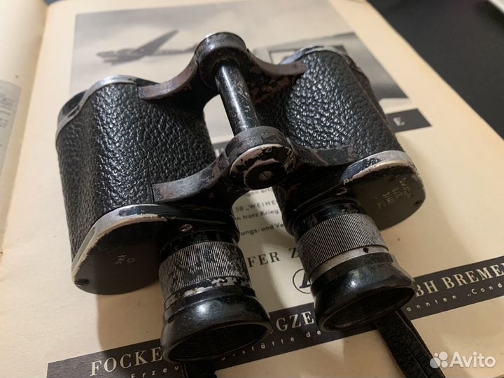 Бинокль ВОВ Германия 1942 год, Leitz 6x30