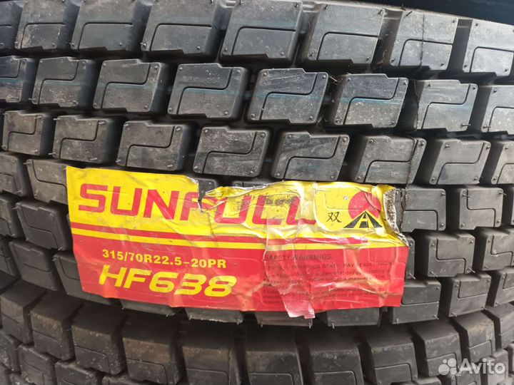 Sunfull HF638 315/70 R22,5 154/150L (Ведущая ось)