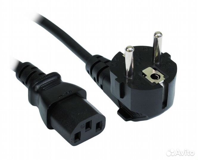 Кабель питания для компьютера, 2 шт.: 1 и 2 метра