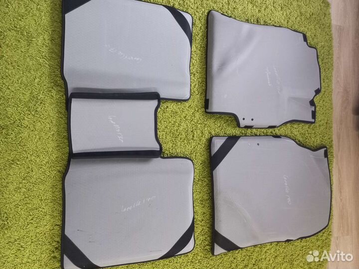 3d коврики eva с бортами