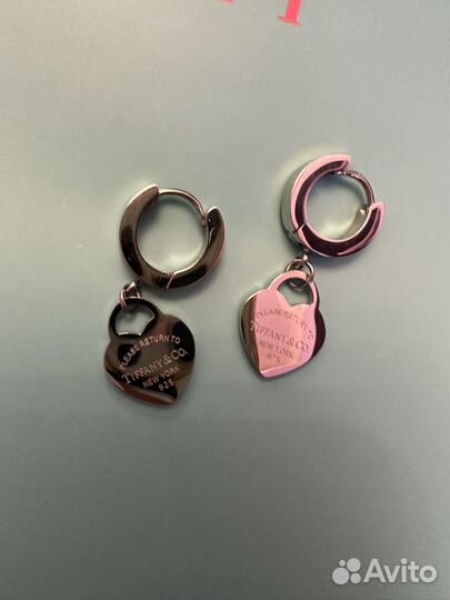 Tiffany серьги 925