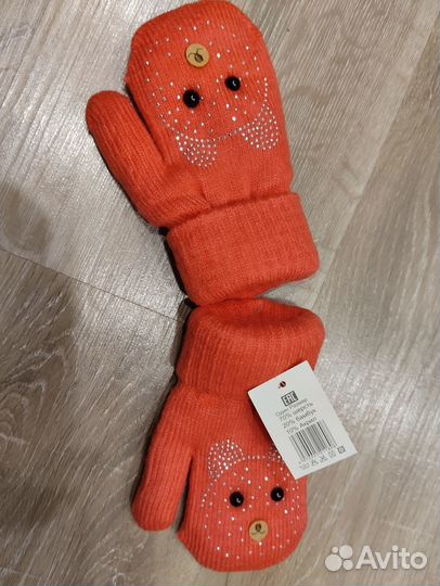 Новые детские варежки