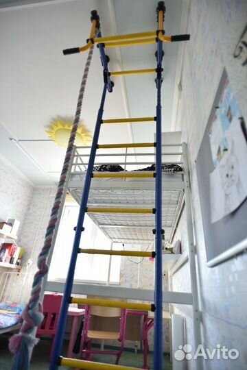 Детская шведская стенка бу