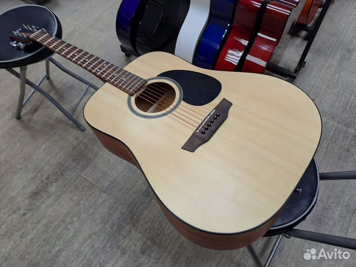 Гитара акустическая дредноут Индонезия