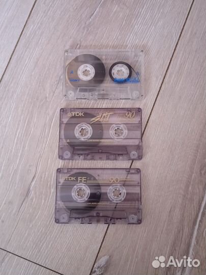Аудиокассеты Sony, TDK. (Б/у, 18шт.)