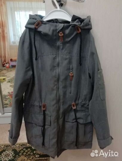 Куртка-парка для мальчика р140