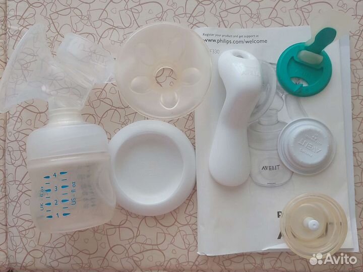 Молокоотсос avent ручной