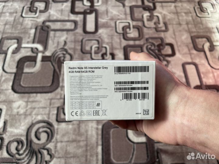 Xiaomi Redmi Note 9S, 4/64 ГБ
