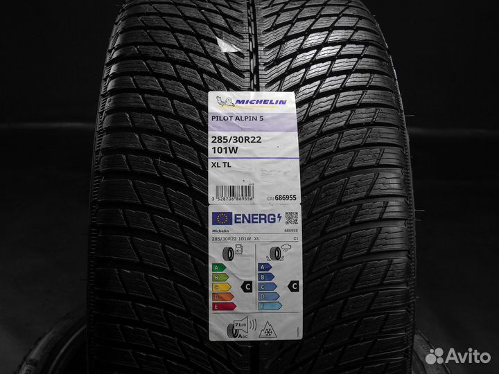 Michelin Pilot Alpin 5 SUV 285/30 R22 и 255/35 R22 95W