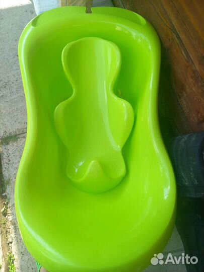 Ванночка для купания с горкой