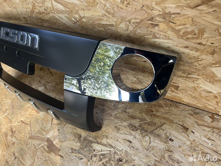 Защита переднего бампера Hyundai Tucson