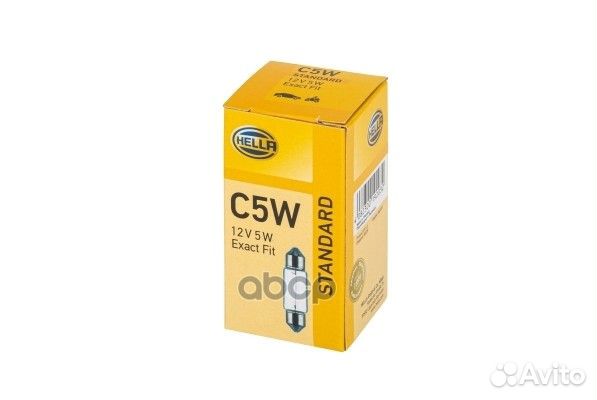 Лампа C5W 12 V SV 8 5 8gm002092-121 hella