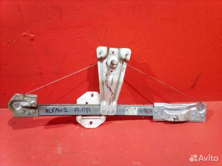 Стеклоподъемник передний правый Рено Логан 2 2015