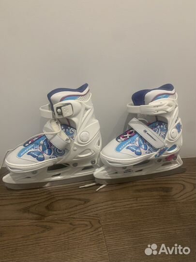Коньки детские раздвижные 30 33