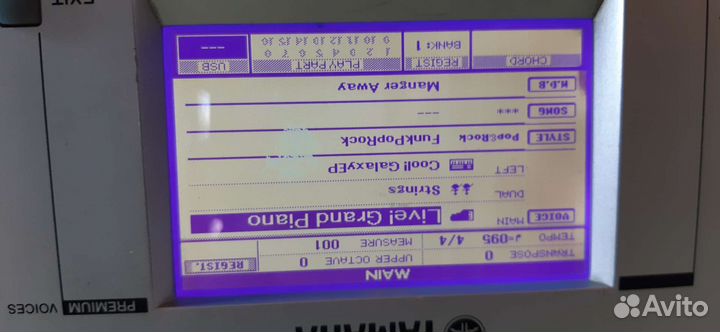 Синтезатор yamaha psr s500