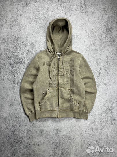 Худи зип Polo Ralph Lauren Y2K Vintage