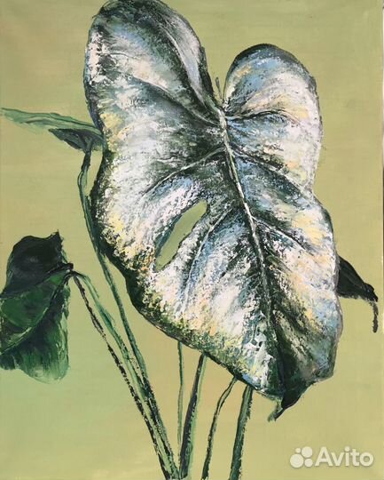 Картина «В серебре»