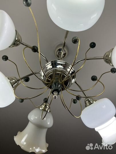 Люстра потолочная 6 плафонов
