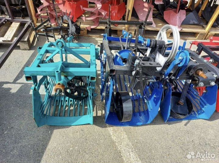 Картофелекопалка для мотоблока активная