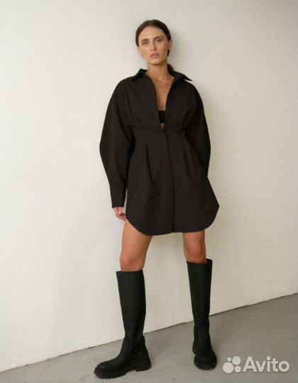 Платье рубашка 46-48