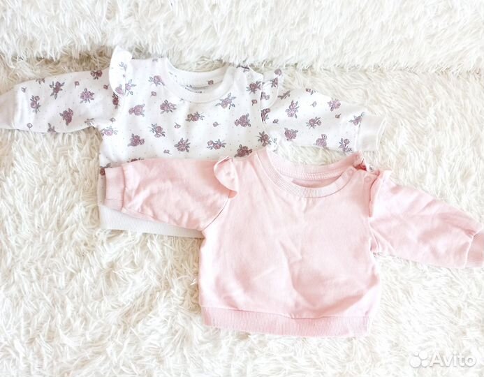 Вещи пакетом на девочку 68-74