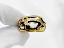Золотое кольцо с бриллиантами 750 / 8.27 гр