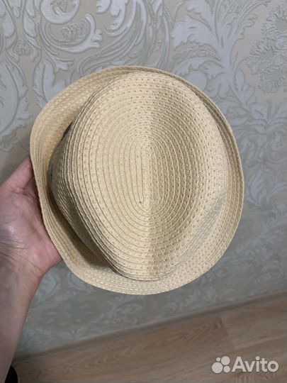 Соломенная шляпа детская