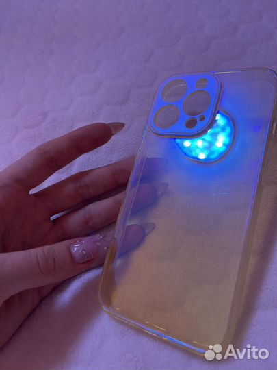 Чехол на iPhone 13 pro прозрачный